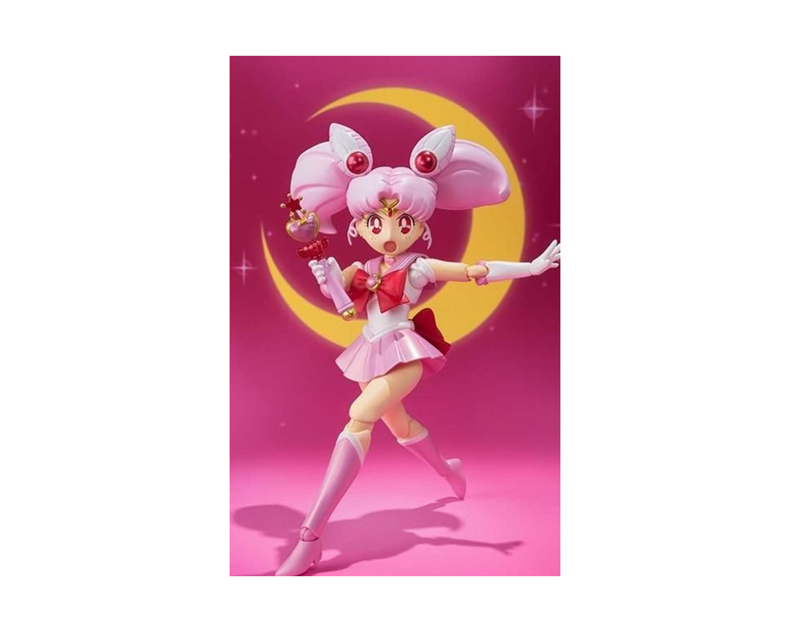 Foto 4 pulgar | Figura Bandai Sailor Chibi Moon Amation Edición A Color Sh Figuarts