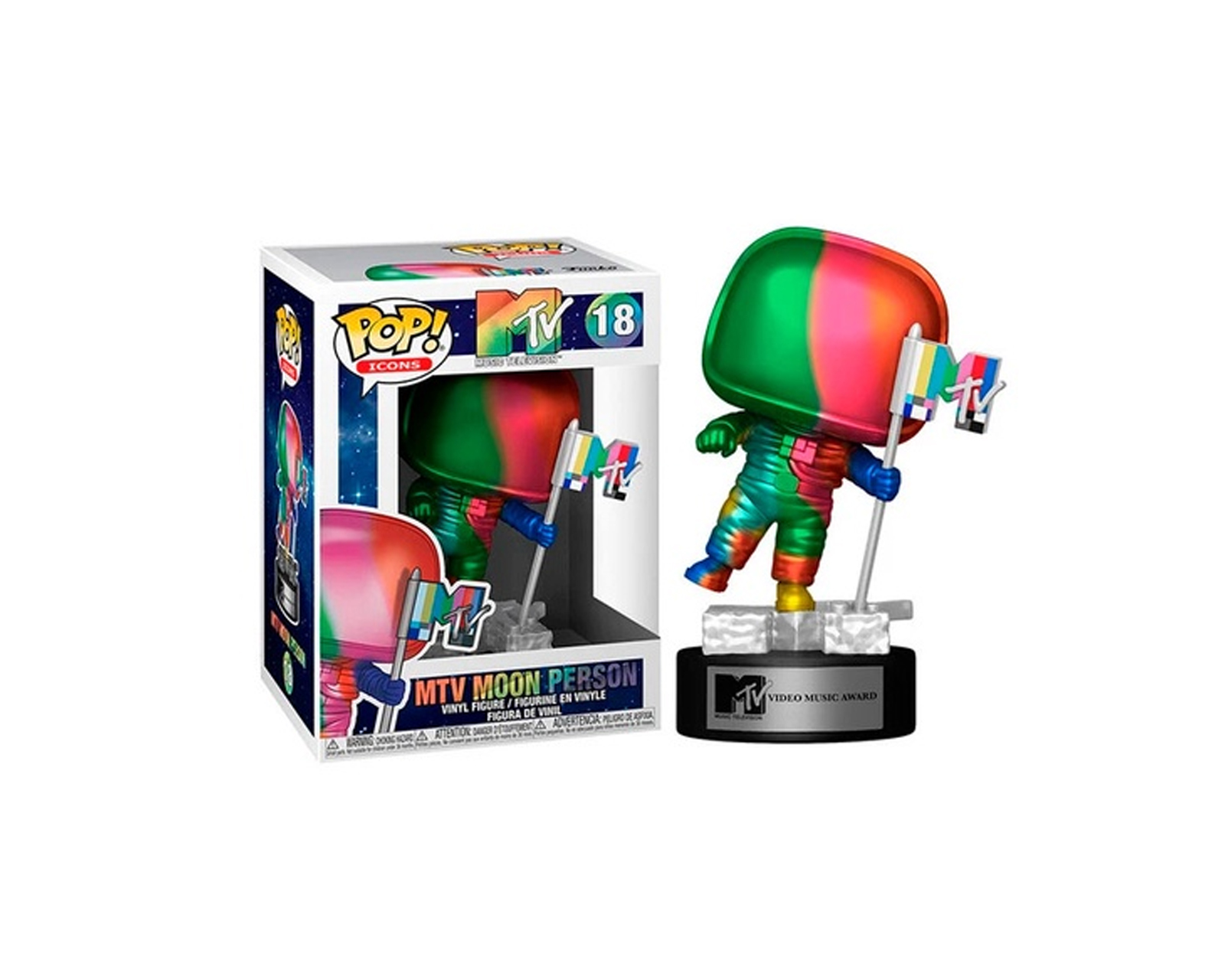 Figura Funko Pop Mtv Moon Person 18 Mtv