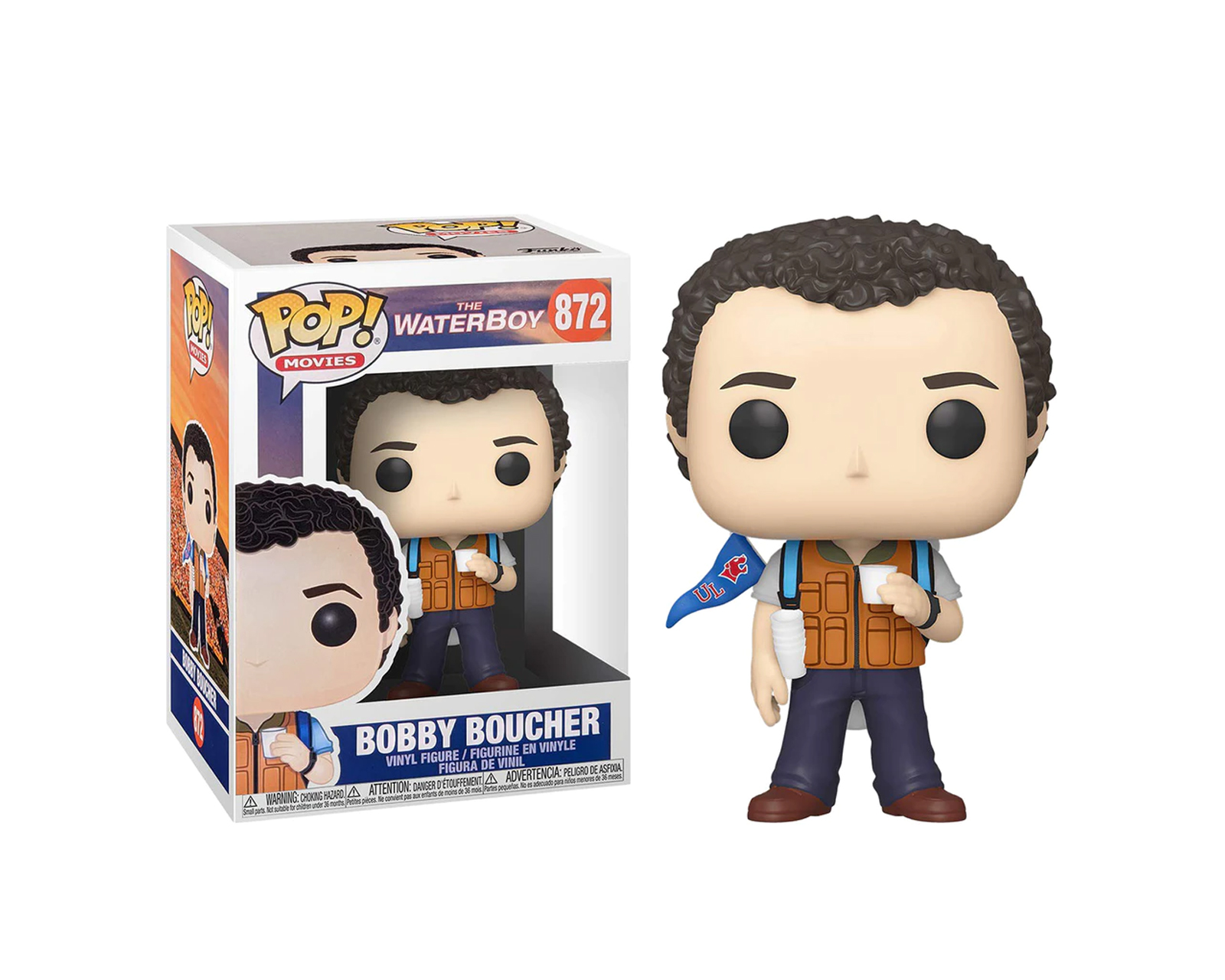 Foto 2 pulgar | Figura Funko Pop Bobby Boucher 872 The Waterboy