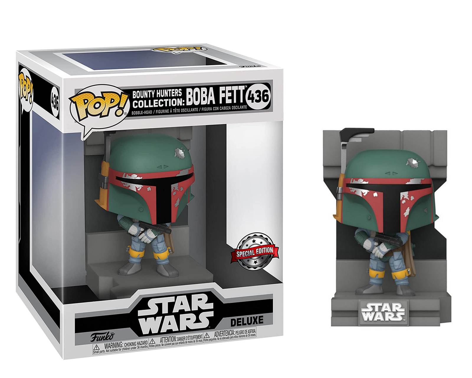 Foto 2 pulgar | Figura Funko Pop Boba Fett 436 Bounty Hunters Collection Boba Fett
