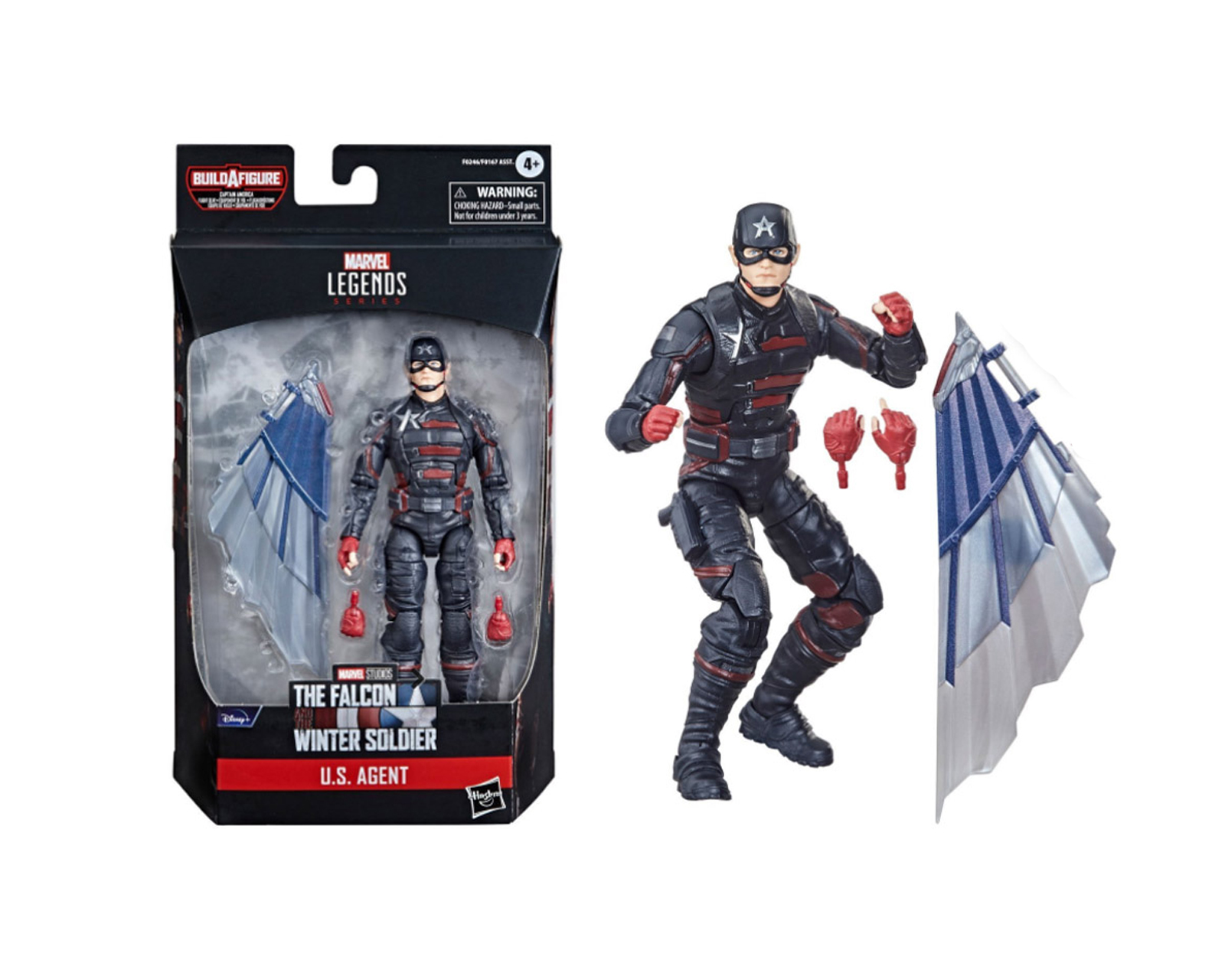 Figura  Hasbro U.s Agent The Falcon and The Winter Soldier Marvel Legends Series