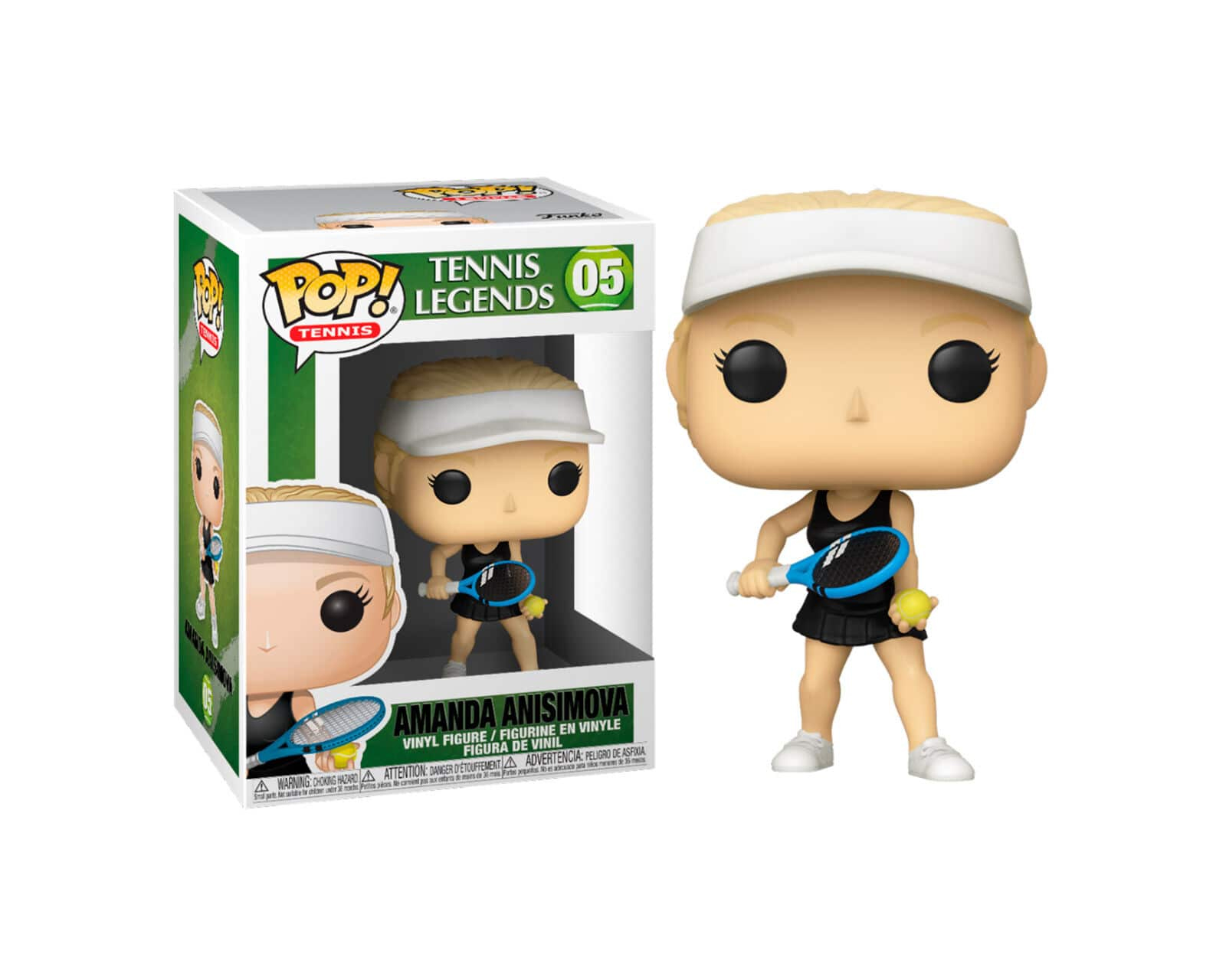 Foto 2 pulgar | Figura Funko Pop Amanda Anisimova 05 Tennis