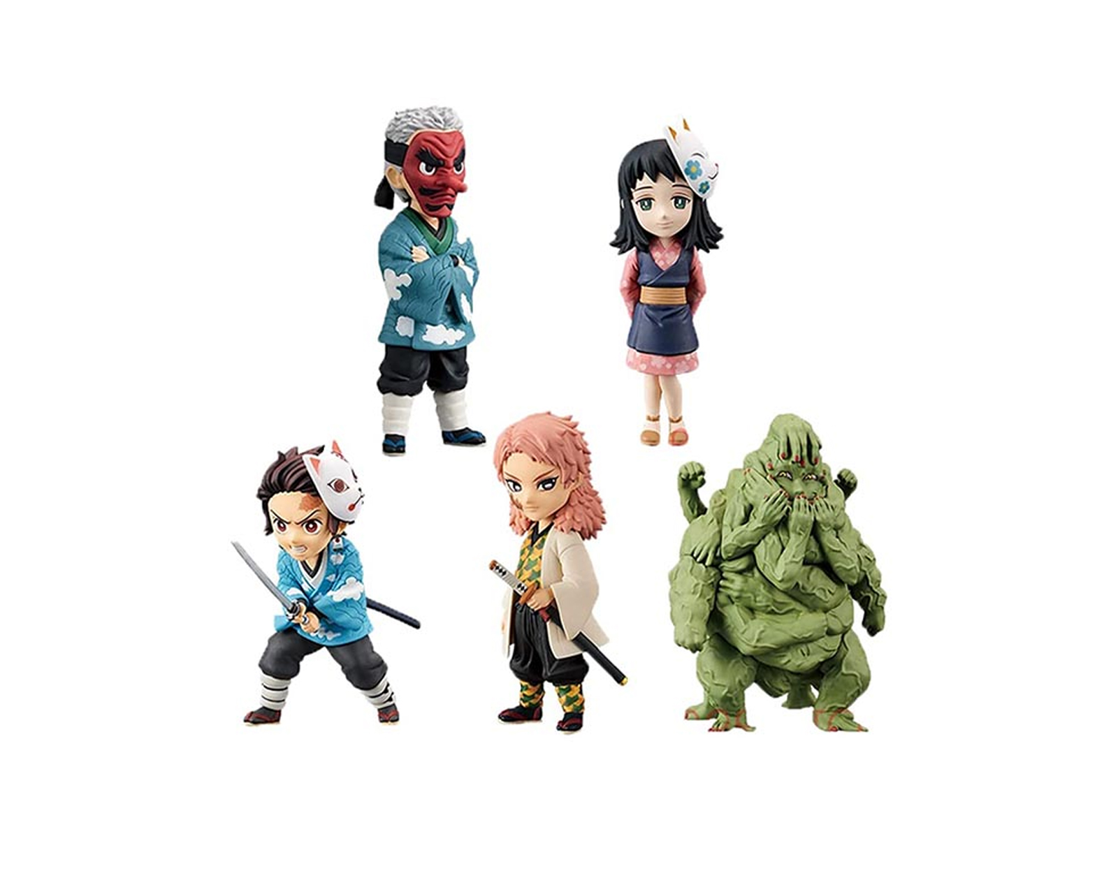 Figura Banpresto World Collectible Demon Slayer Mini Figuras Sorpresa 1 Pieza