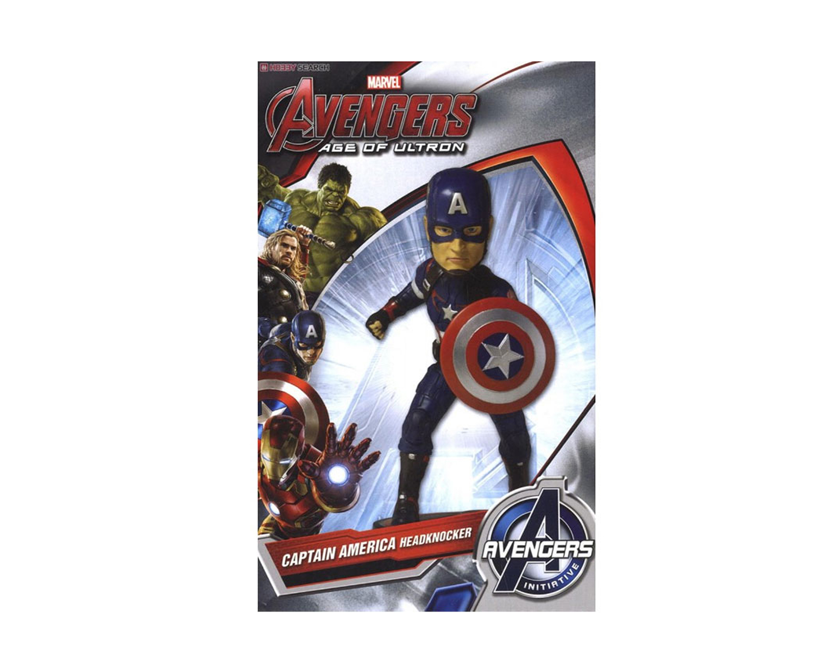Foto 3 pulgar | Figura Neca Captain America Avengers Age of Ultron Head Knockers