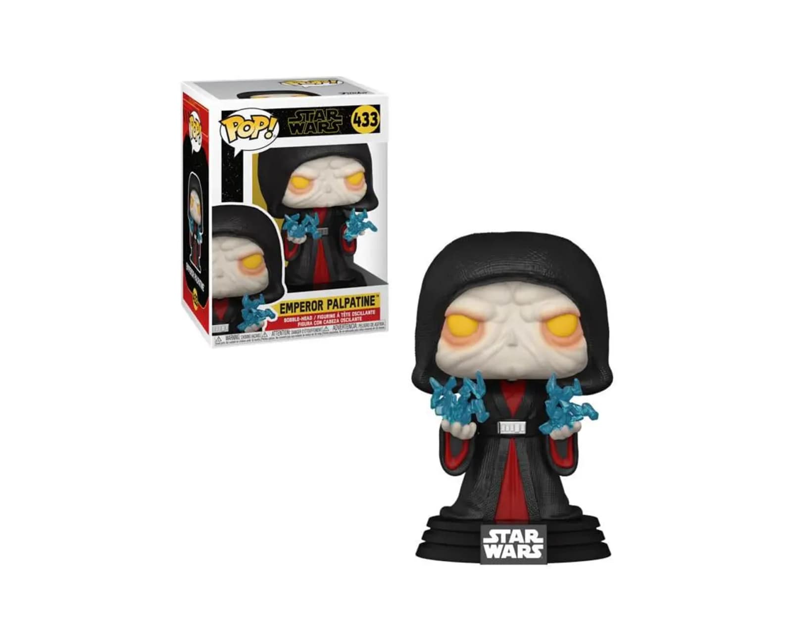 Figura Funko Pop Emperor Palpatine 433 Star Wars $499