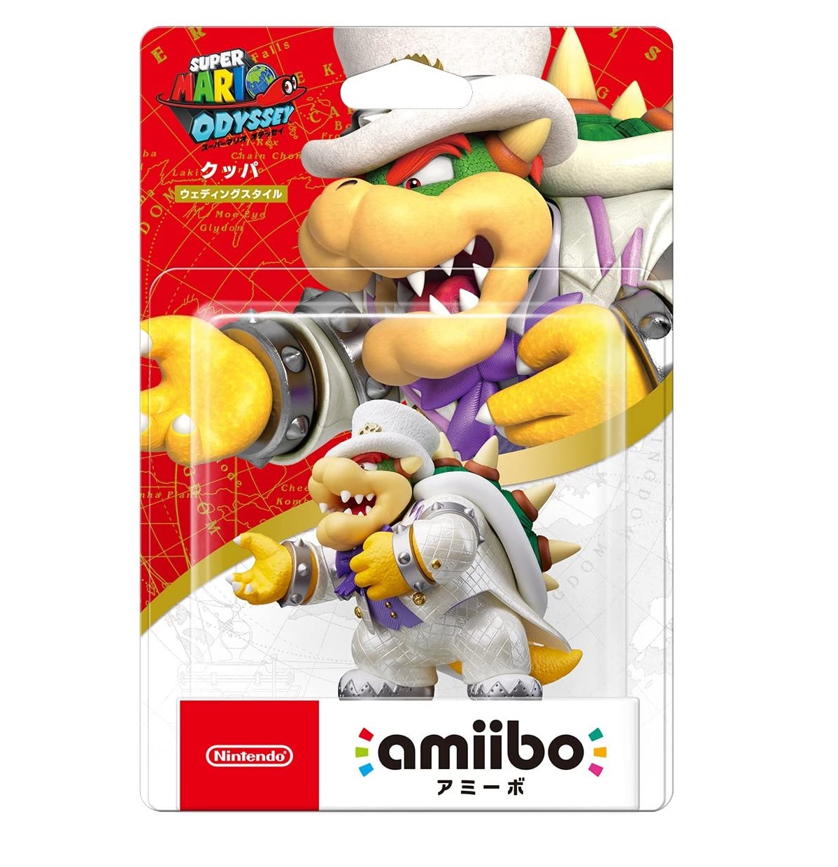 Foto 2 pulgar | Figura Amiibo Nintendo Bowser Modelo Super Mario Odyssey