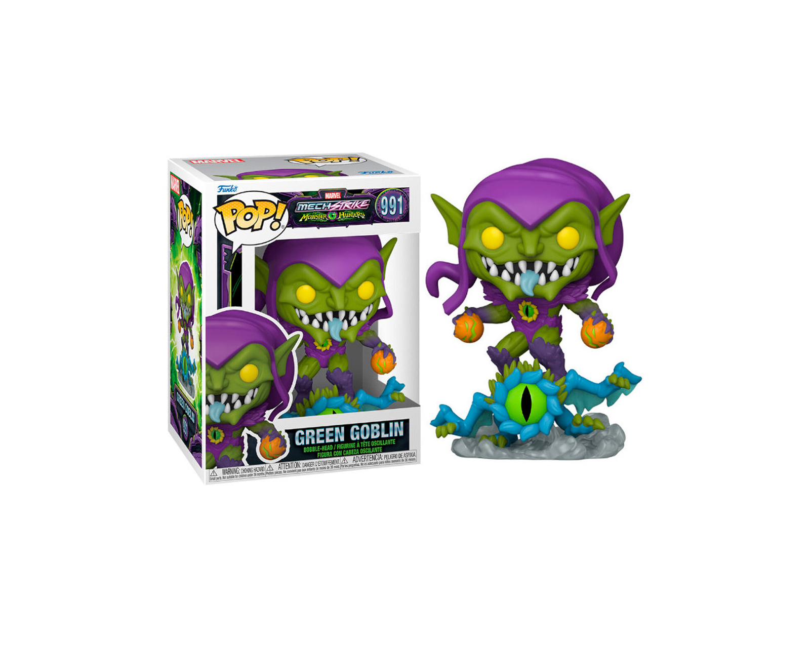 Figura Funko Pop Green Goblin 991 Mechstrike Monster Hunters