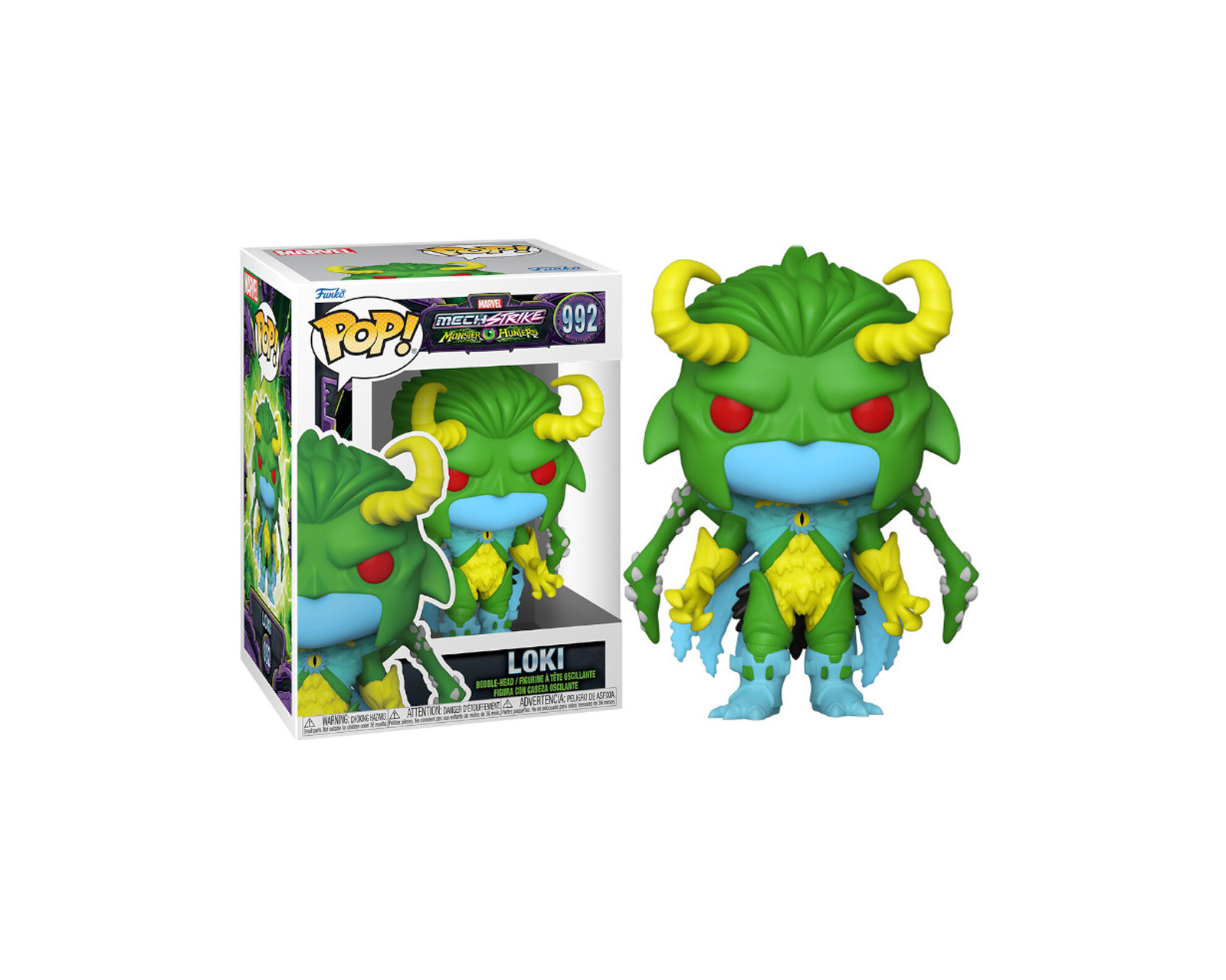 Figura Funko Pop Loki 992 Mechstrike Monster Hunters