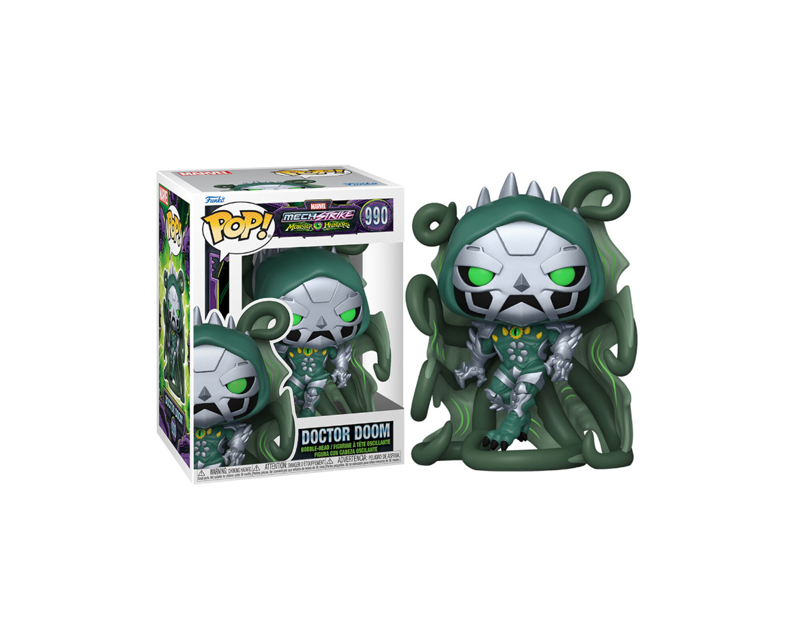 Figura Funko Pop Doctor Doom 990 Mechstrike Monster Hunters