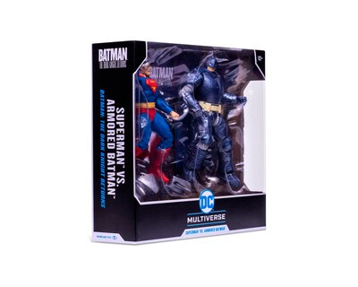 Foto 2 | Figuras Mcfarlane Toys Superman Vs Batman Pack Dc Multiverse