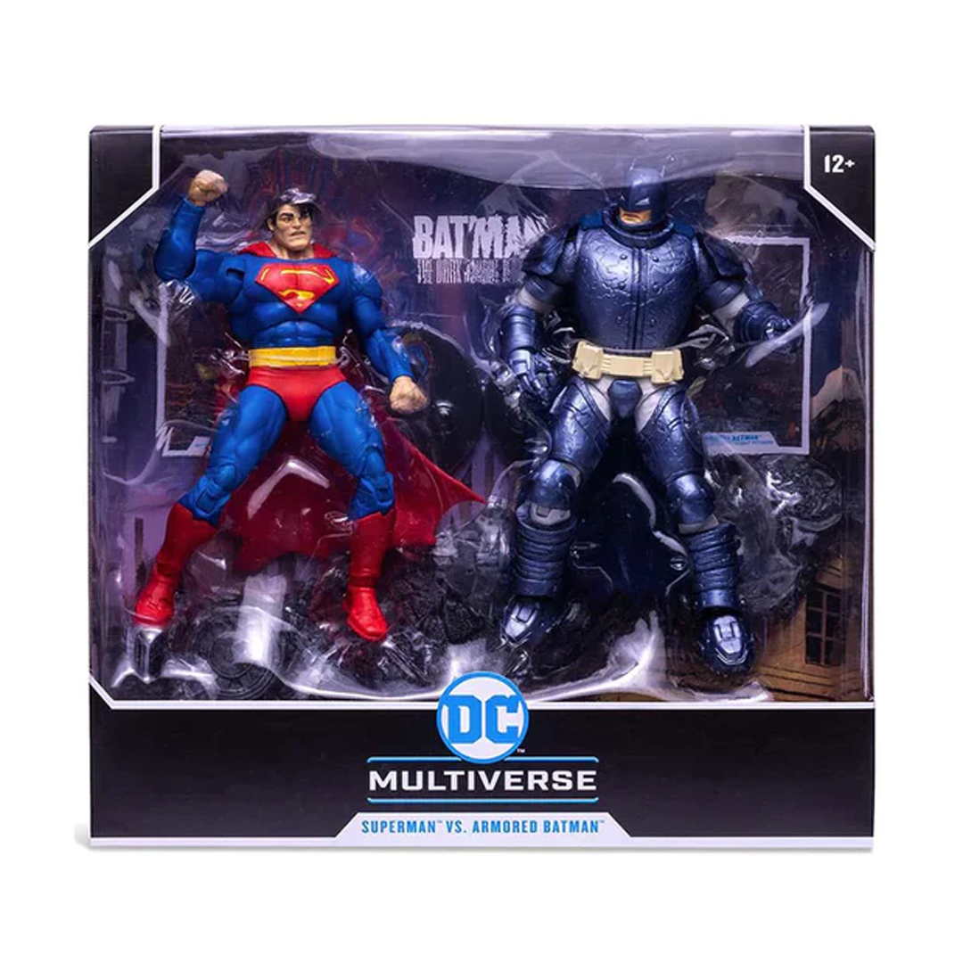 Foto 5 | Figuras Mcfarlane Toys Superman Vs Batman Pack Dc Multiverse