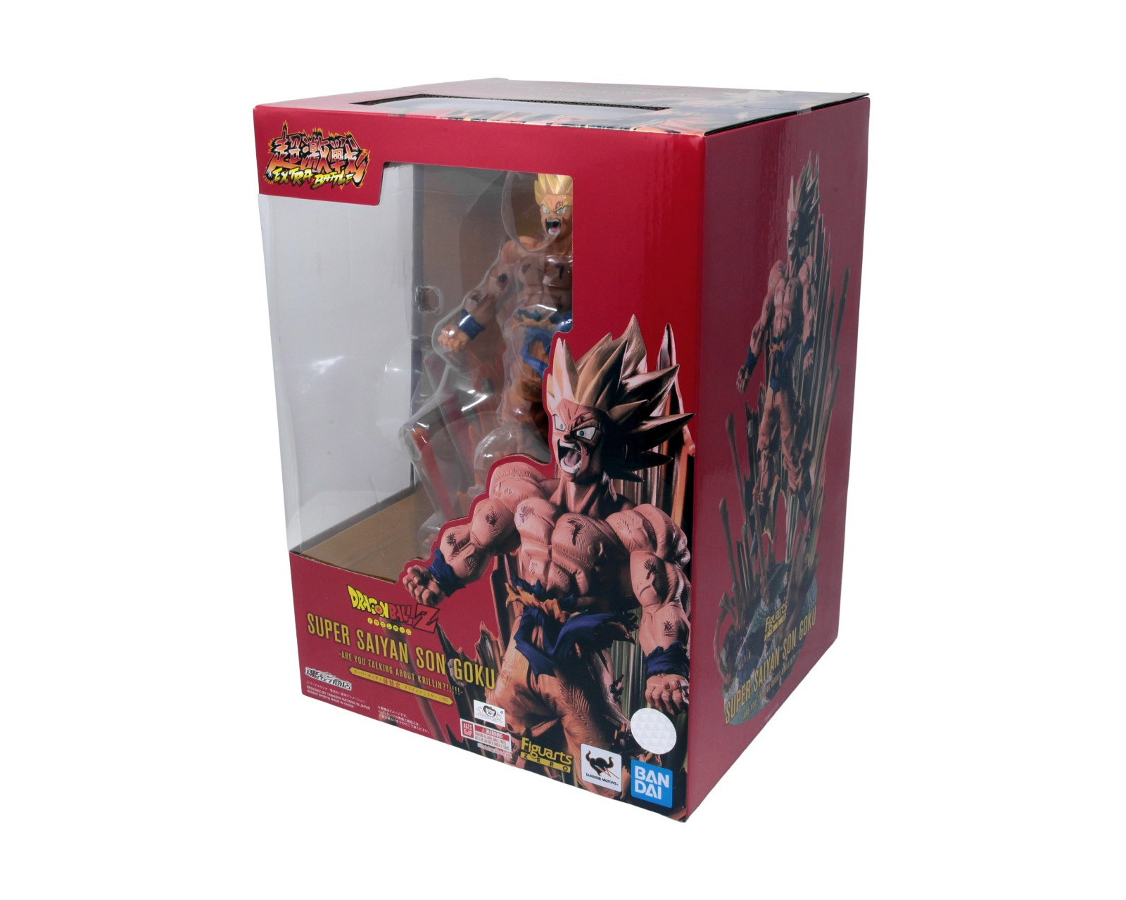 Foto 3 pulgar | Figura Bandai de Super Saiyan Goku Extra Battle Dragon Ball Z Figuarts Zero
