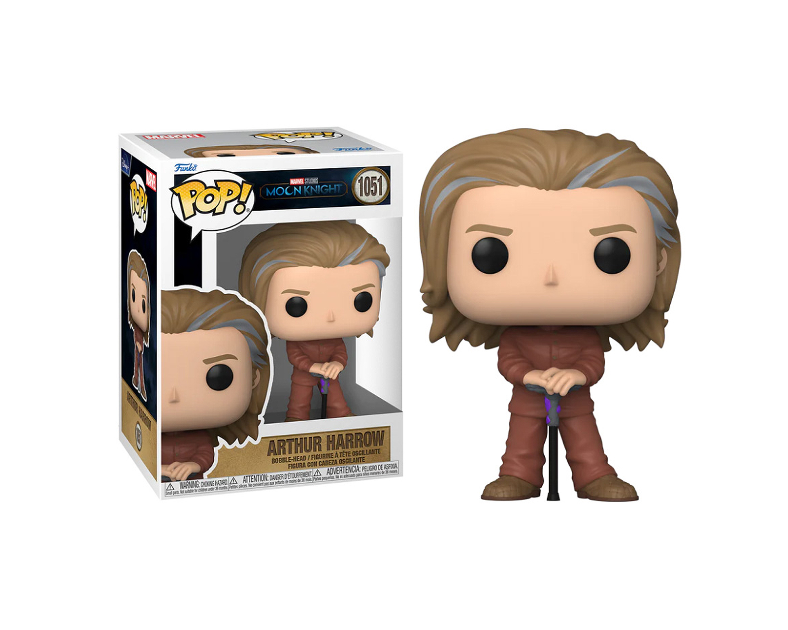 Foto 2 pulgar | Figura  Funko Pop Arthur Harrow 1051 Moon Knight