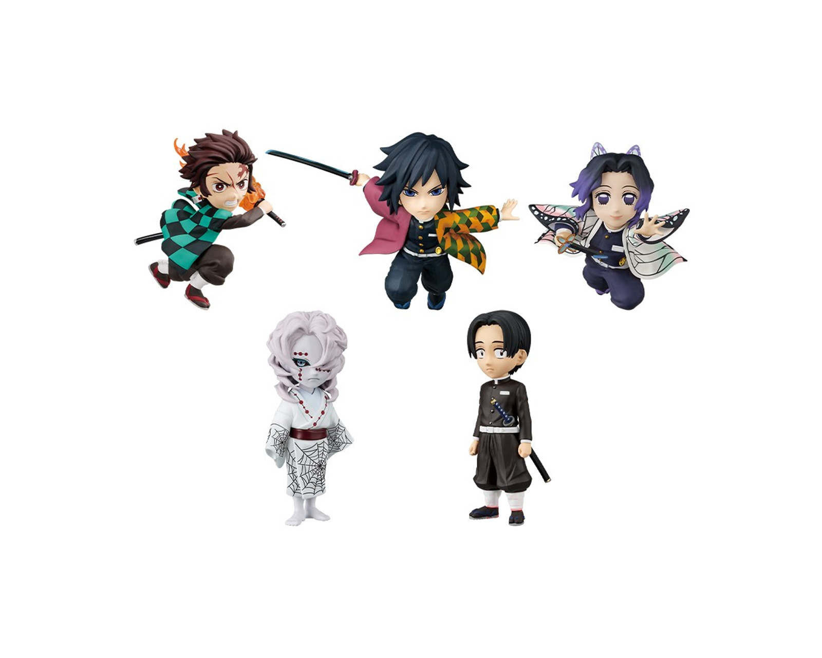 Foto 2 pulgar | Figura Sorpresa De Demon Slayer Serie 4 Banpresto Mascot