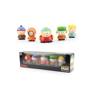 Foto 1 | Set de 5 Figuras Sp Multicolor South Park con Caja