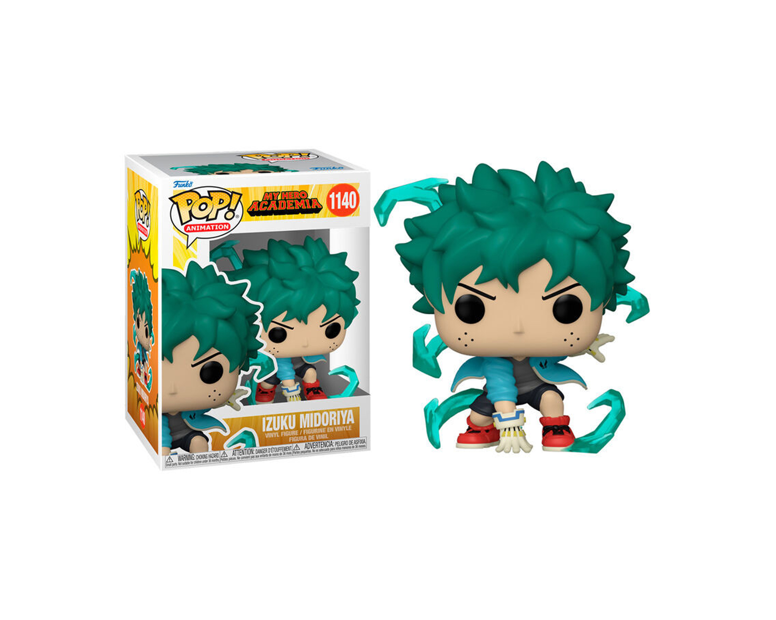 Foto 2 pulgar | Figura Funko Pop: My Hero Academia - Izuku Midoriya 1140