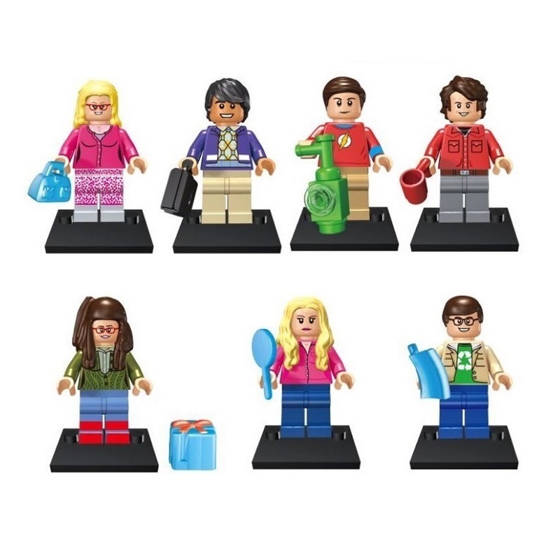Figuras Lego The Big Bang Theory 7 Piezas
