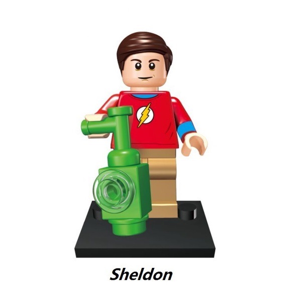 Foto 3 pulgar | Figuras Lego The Big Bang Theory 7 Piezas