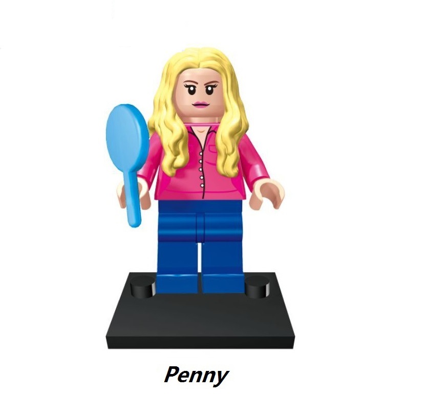 Foto 4 pulgar | Figuras Lego The Big Bang Theory 7 Piezas