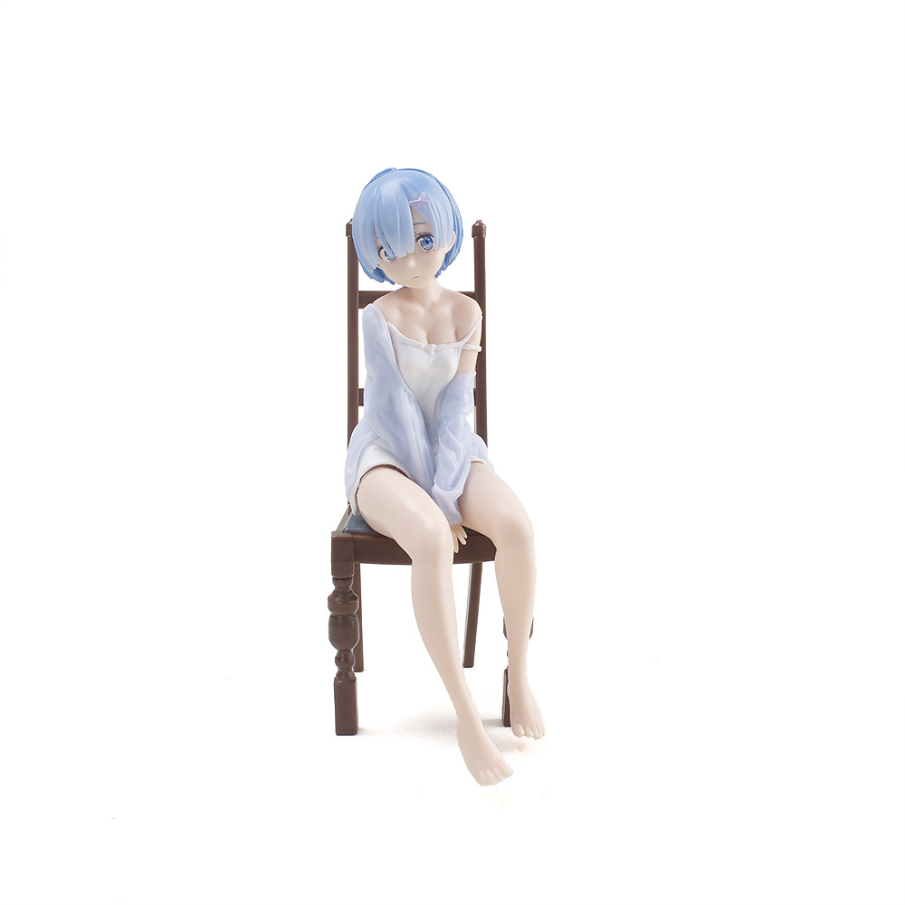 Foto 2 pulgar | Figura Anime Rem Re:life In a Different World From Zero 15 cm