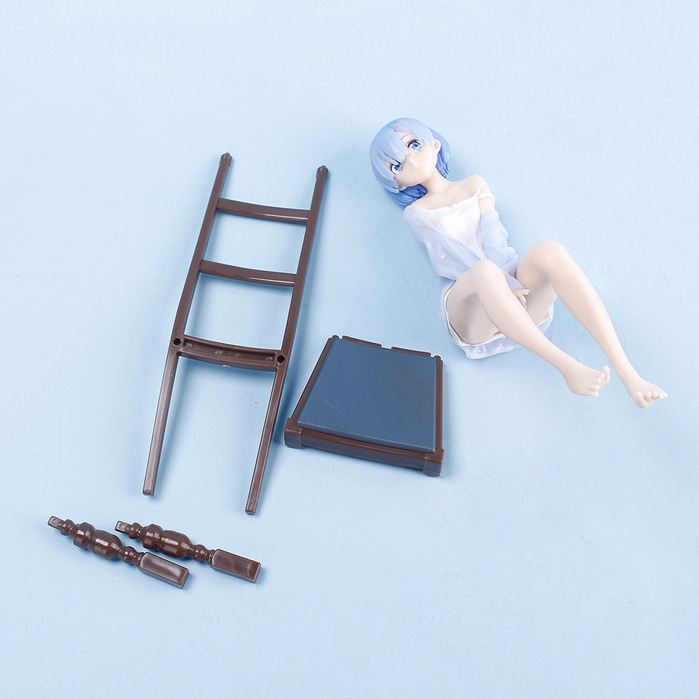 Foto 4 pulgar | Figura Anime Rem Re:life In a Different World From Zero 15 cm