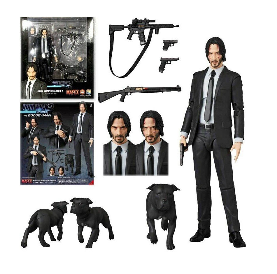 Foto 3 pulgar | Figura de Acción Mafex John Wick Chapter 2