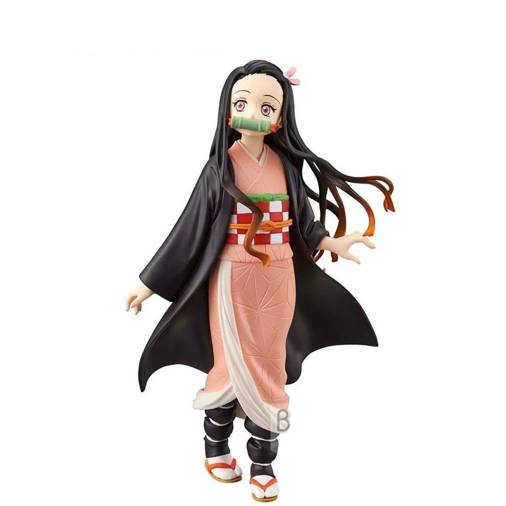 Foto 3 pulgar | Figura Demon Slayer Nezuko Kimetsu No Yaiba 16 cm