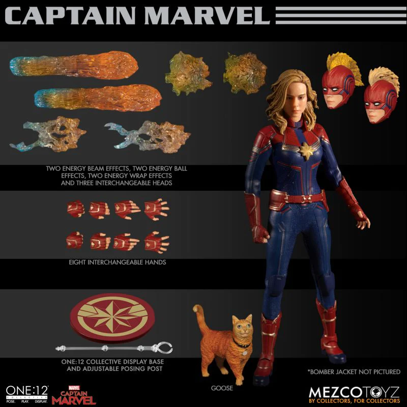 Foto 3 pulgar | Captain Marvel One: 12 Mezco