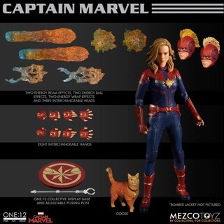Foto 2 | Captain Marvel One: 12 Mezco