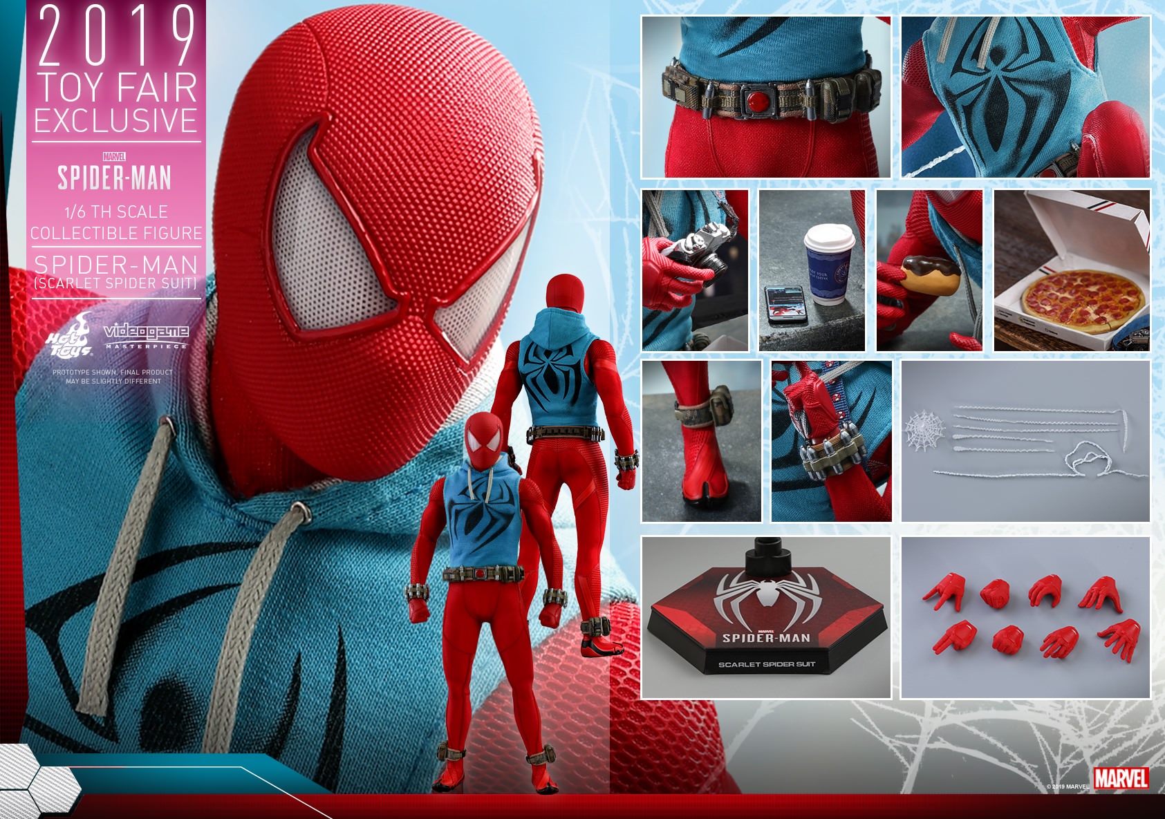 Foto 3 pulgar | Spider-Man Scarlet Spider Exclusive 1/6 Hot Toys Marvel