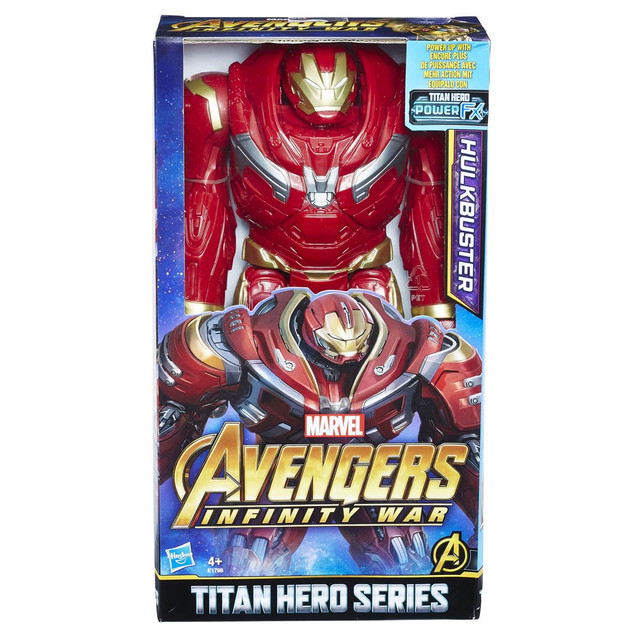 Figura Avengers Titan Hero Series Hulkbuster Marvel Hasbro 30 Cm