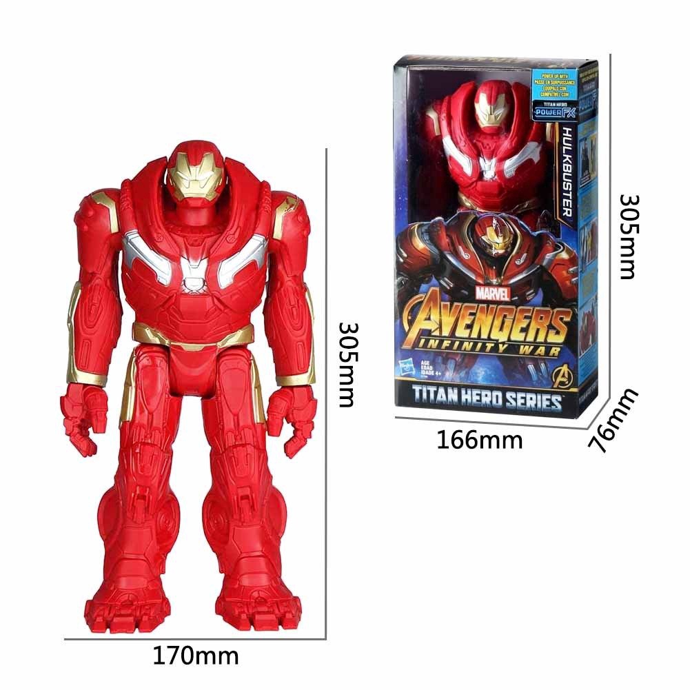Foto 3 pulgar | Figura Avengers Titan Hero Series Hulkbuster Marvel Hasbro 30 Cm
