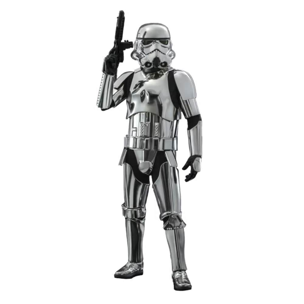 Stormtrooper Chrome Exclusive 1/6 Hot Toys Star Wars $11,999