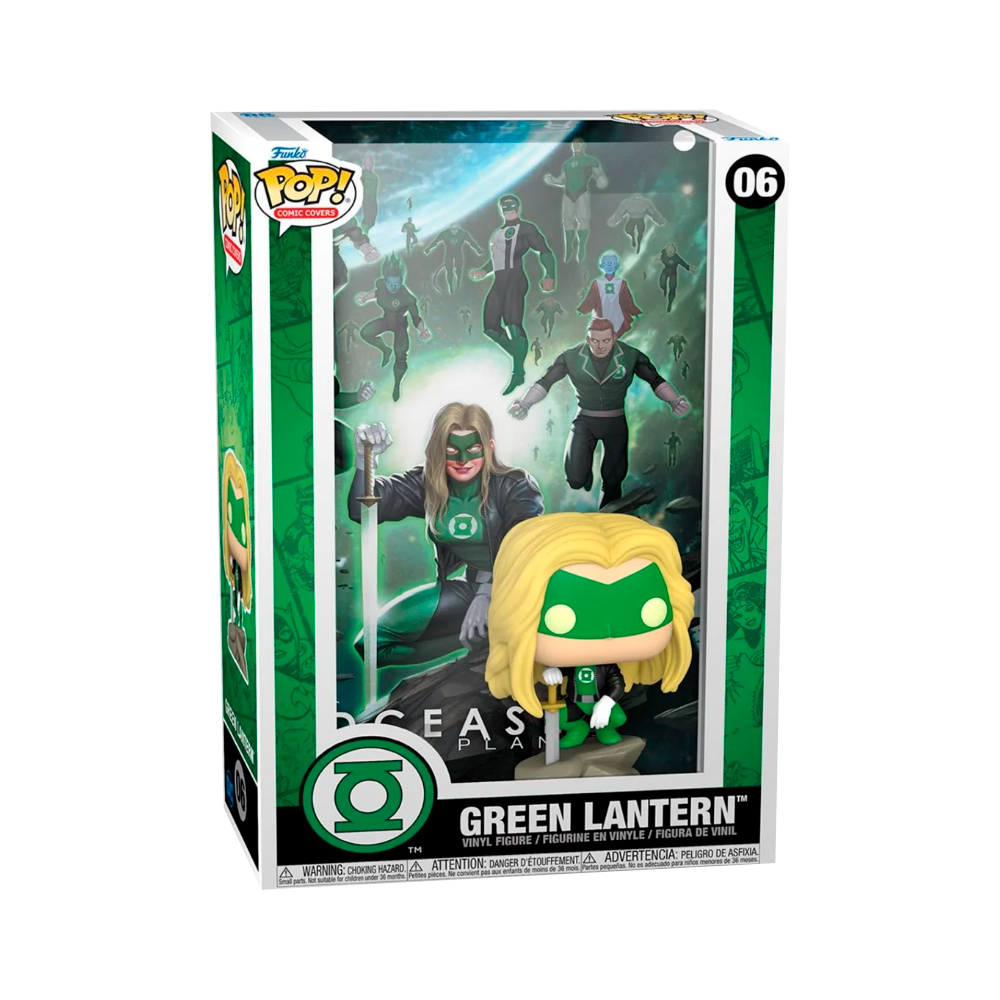 Foto 2 | Linterna Verde 06 Comic Cover Dc Comics Funko Pop
