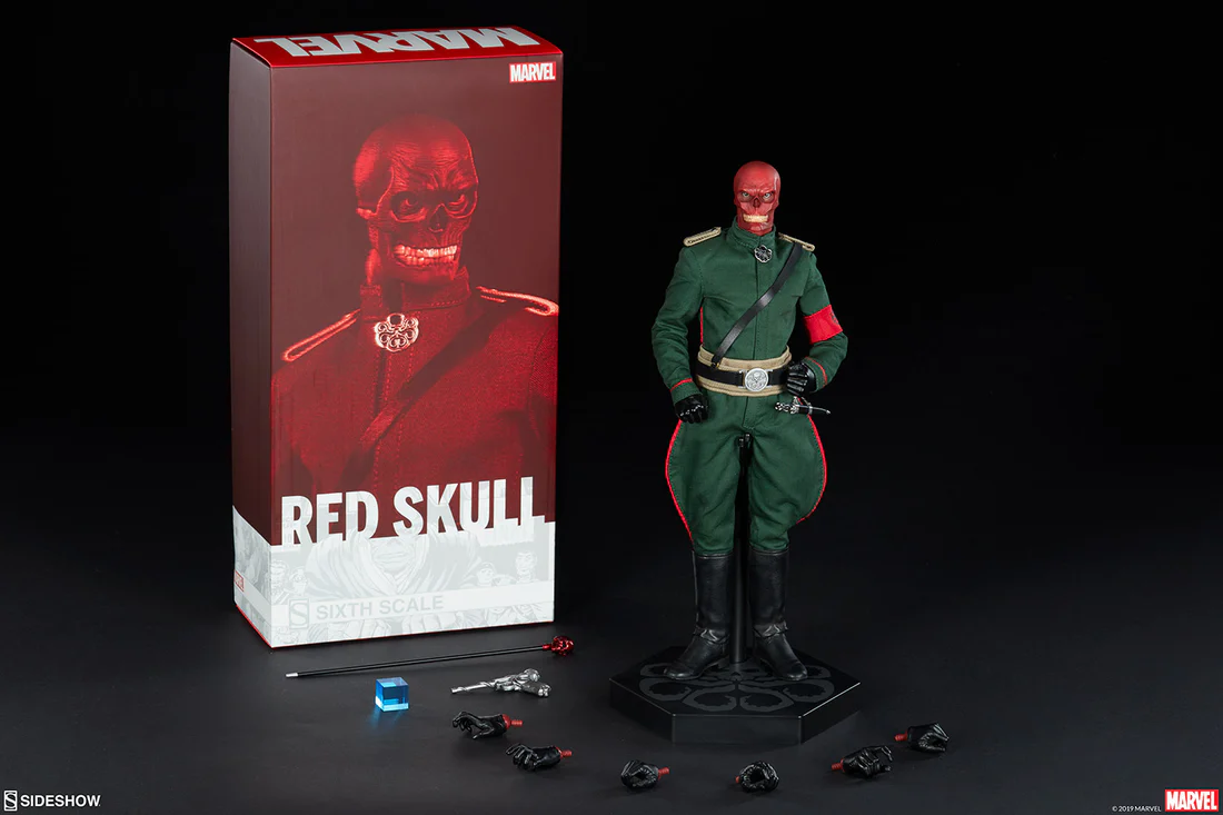 Foto 3 pulgar | Red Skull Exclusive 1/6 Sideshow Marvel