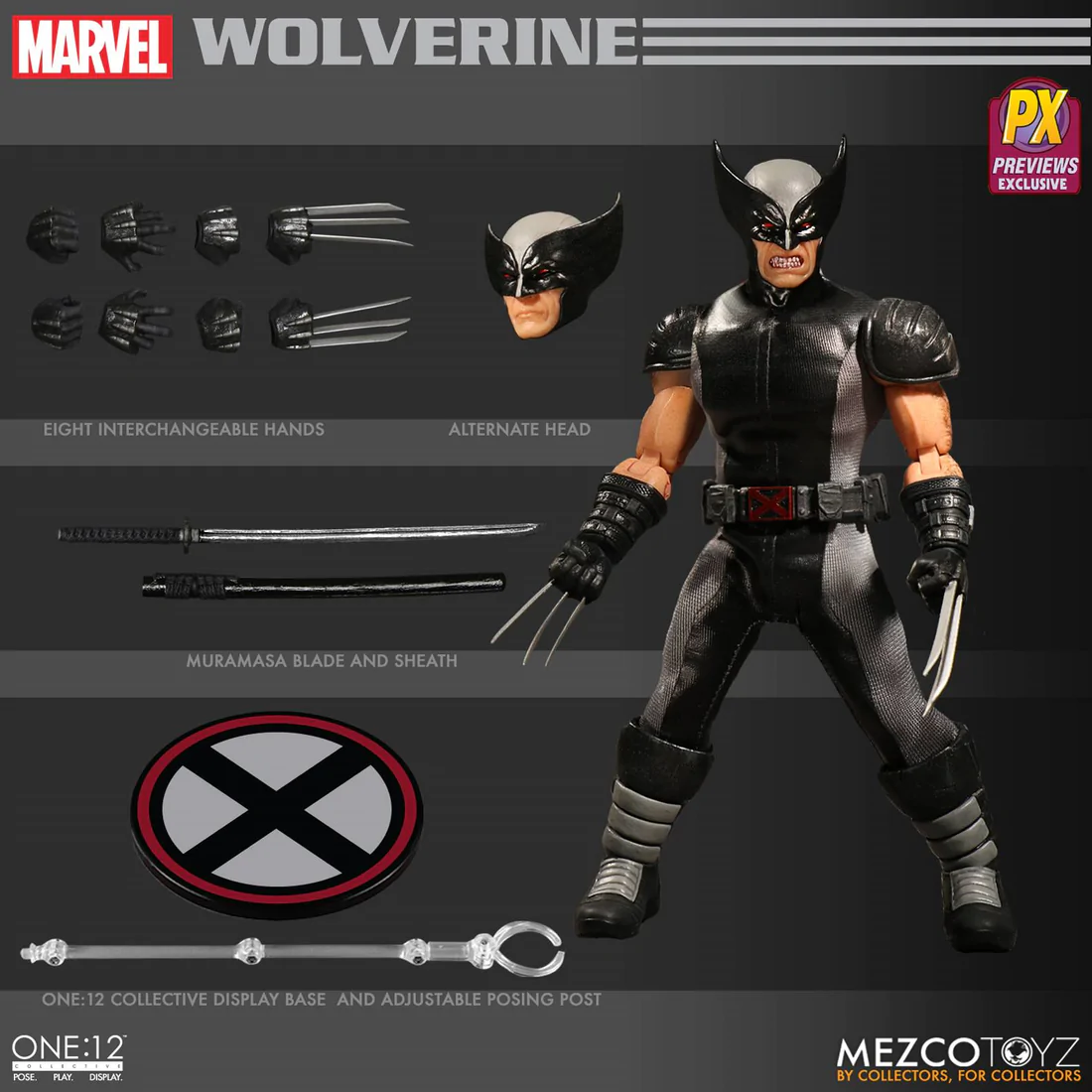 Foto 3 pulgar | Wolverine PX One:12 Mezco Marvel