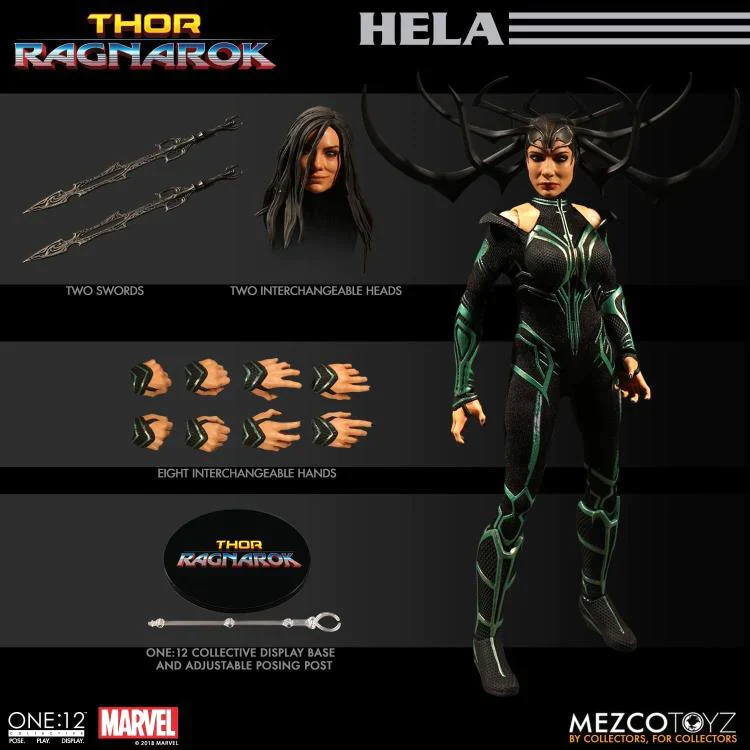 Foto 2 | Hela One:12 Mezco Marevl