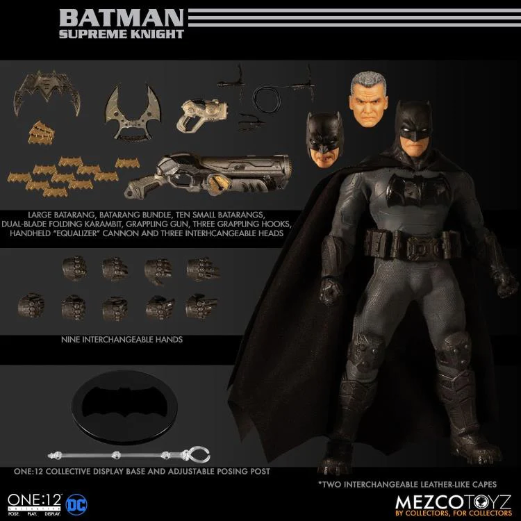 Foto 3 pulgar | Batman Supreme Knight One:12 Mezco DC