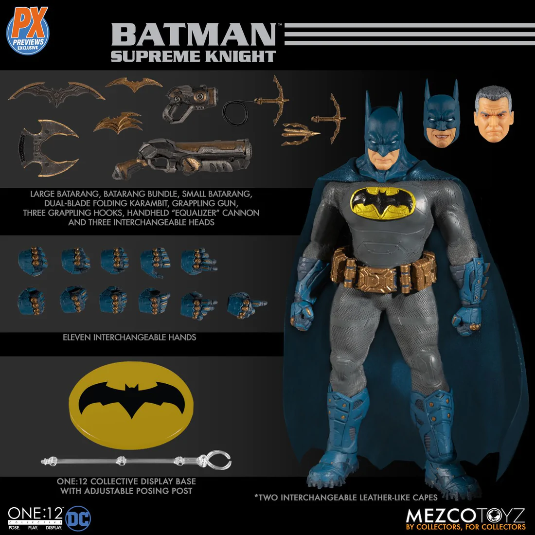 Foto 3 pulgar | Batman Supreme Night PX One:12 Mezco