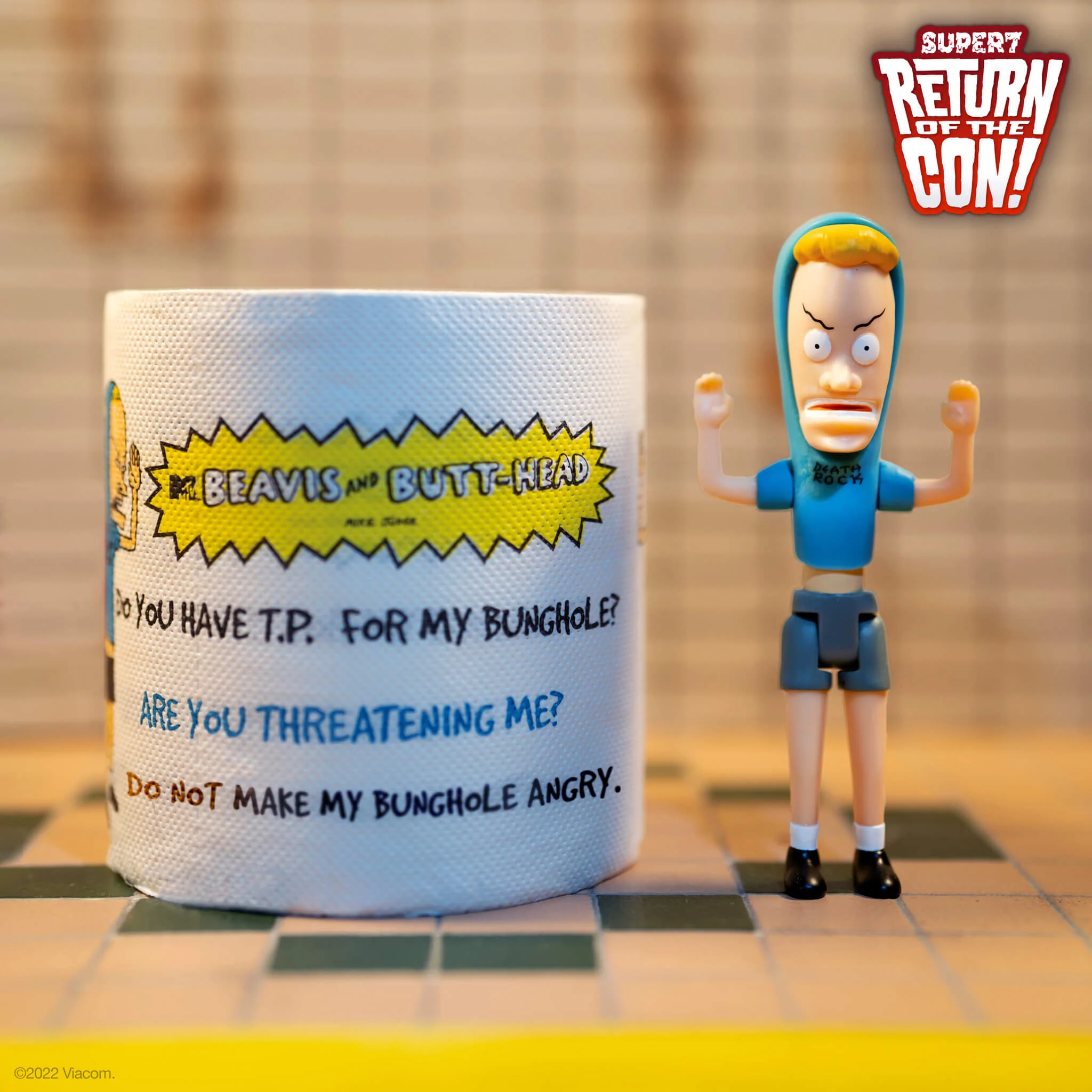 Foto 4 pulgar | Cornulito Box Set con Papel Higienico Super7 Beavis And Butt-Head