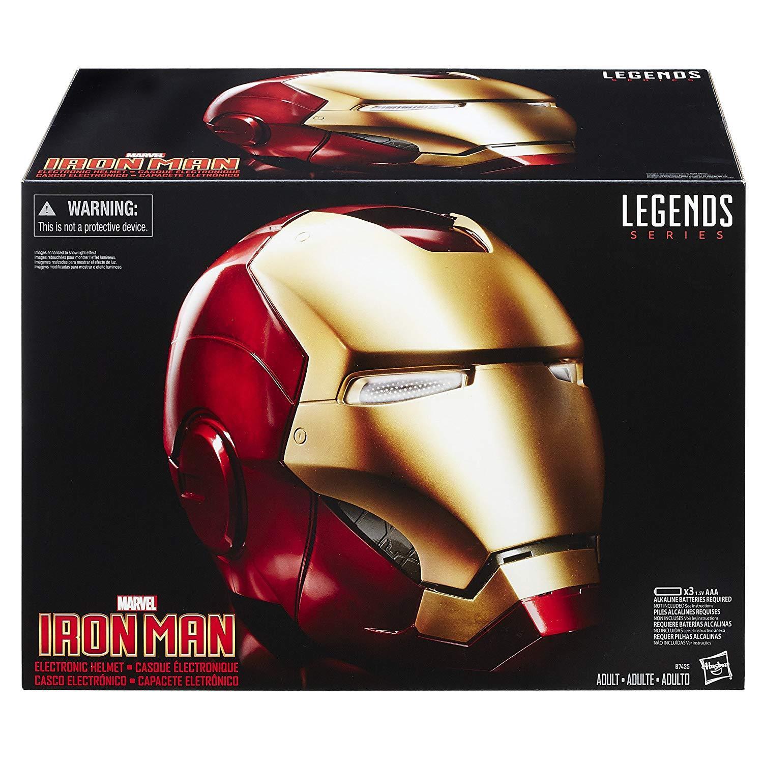 Foto 2 pulgar | Iron Man Electronic Helmet Hasbro Legends