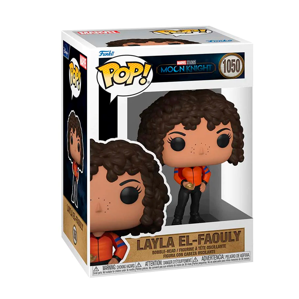 Foto 3 pulgar | Layla El Faouly 1050 Moon Knight Marvel Studios Funko Pop