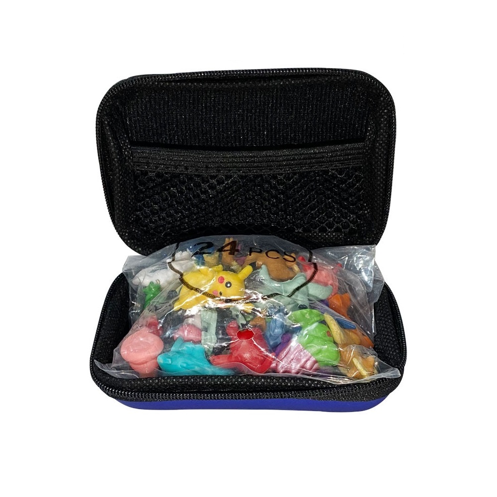 Paquete 24 Figuras Coleccionables Nintendo Pokémon 2-3 Cm Con Estuche