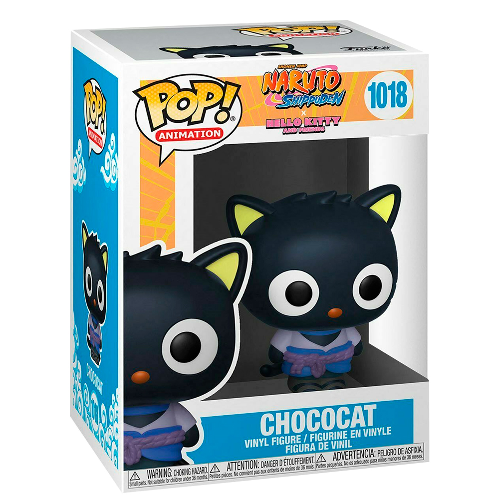 Foto 3 pulgar | Chococat Sasuke 1018 Hello Kitty Sanrio Naruto Shippuden Funko Pop