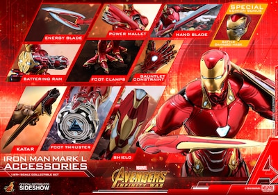Foto 2 | Iron Man Mark 50 Accesories 1/6 Hot Toys