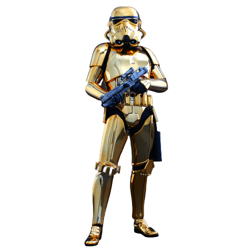 Stormtrooper Dorado Exclusive 1/6 Hot Toys Star Wars $10,999