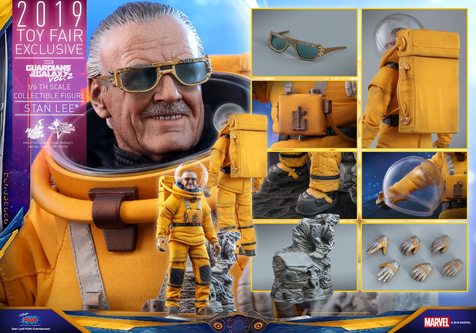 Foto 3 pulgar | Stan Lee Exclusive 1/6 Hot Toys Guardianes de la Galaxia 2