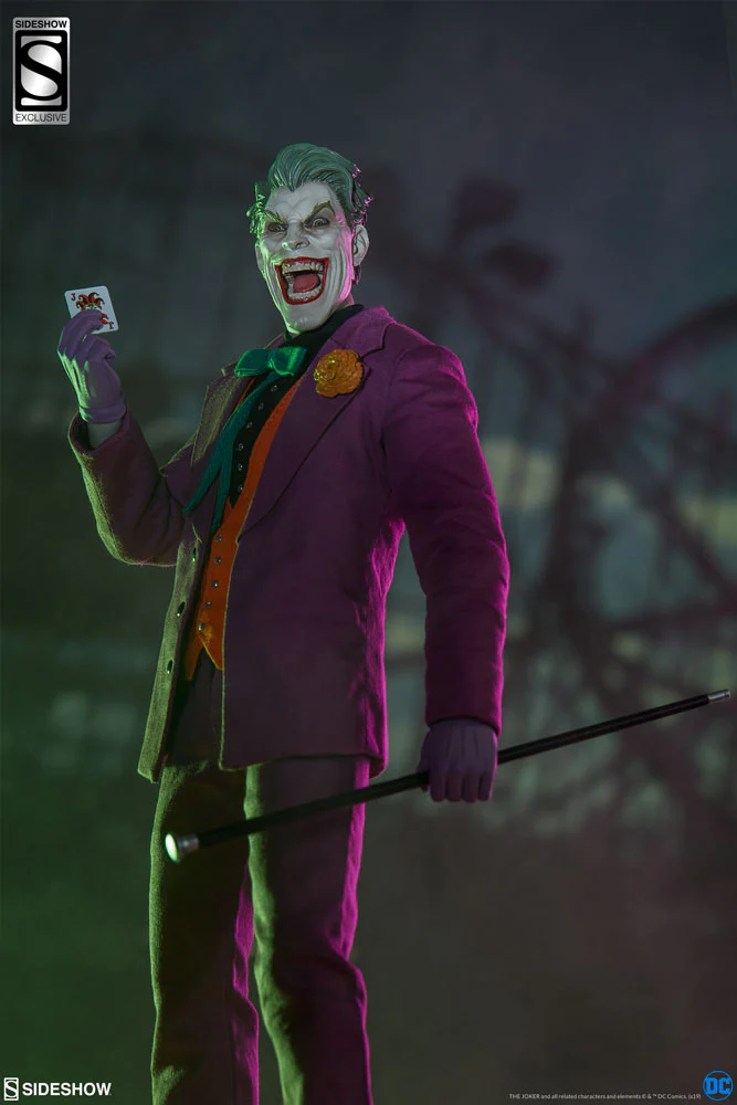 Foto 3 pulgar | The Joker Exclusive 1/6 Sideshow Dc