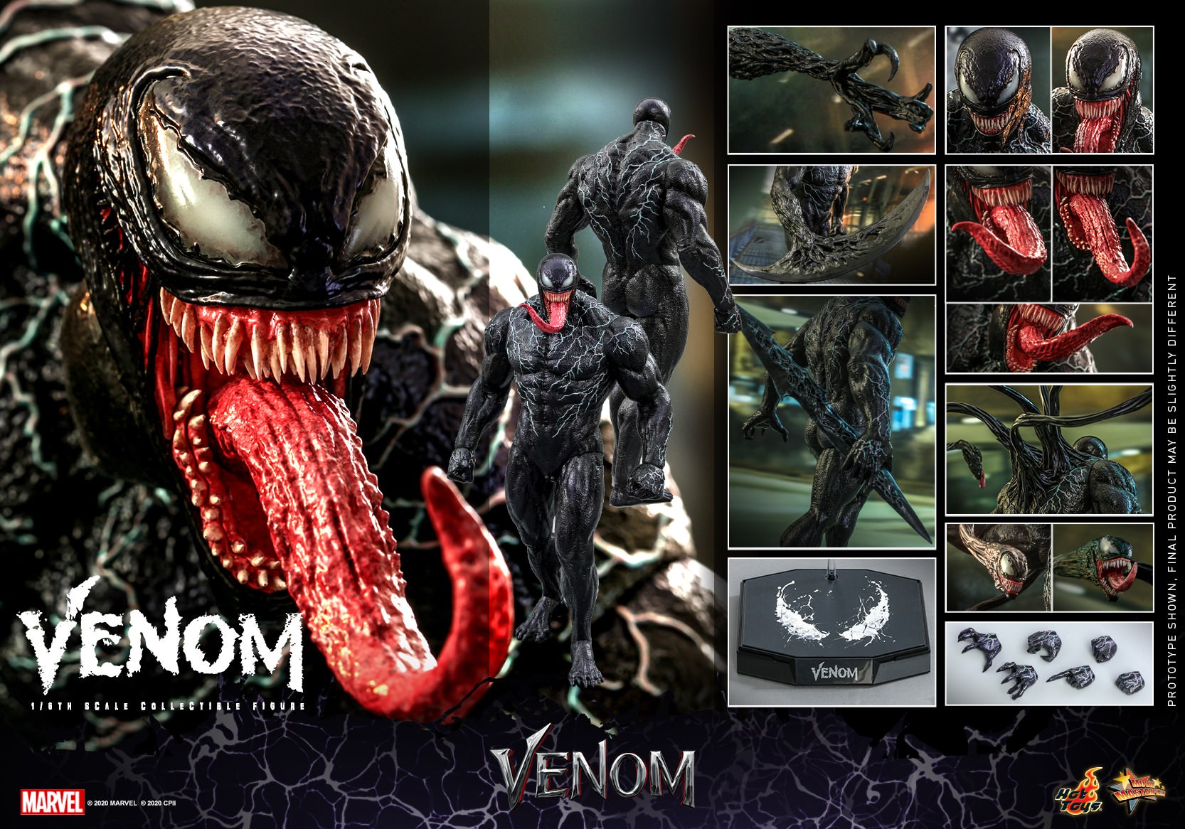 Foto 3 pulgar | Venom 1/6 Hot Toys Marvel