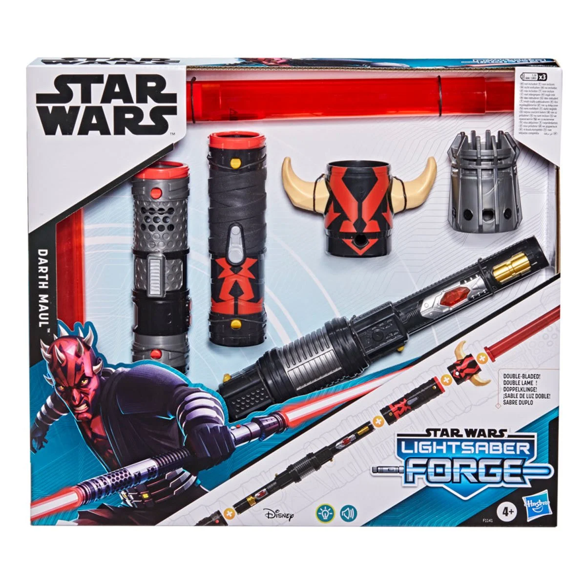 Foto 2 pulgar | Darth Maul Electronic Lightsaber Forge Set Hasbro Star Wars